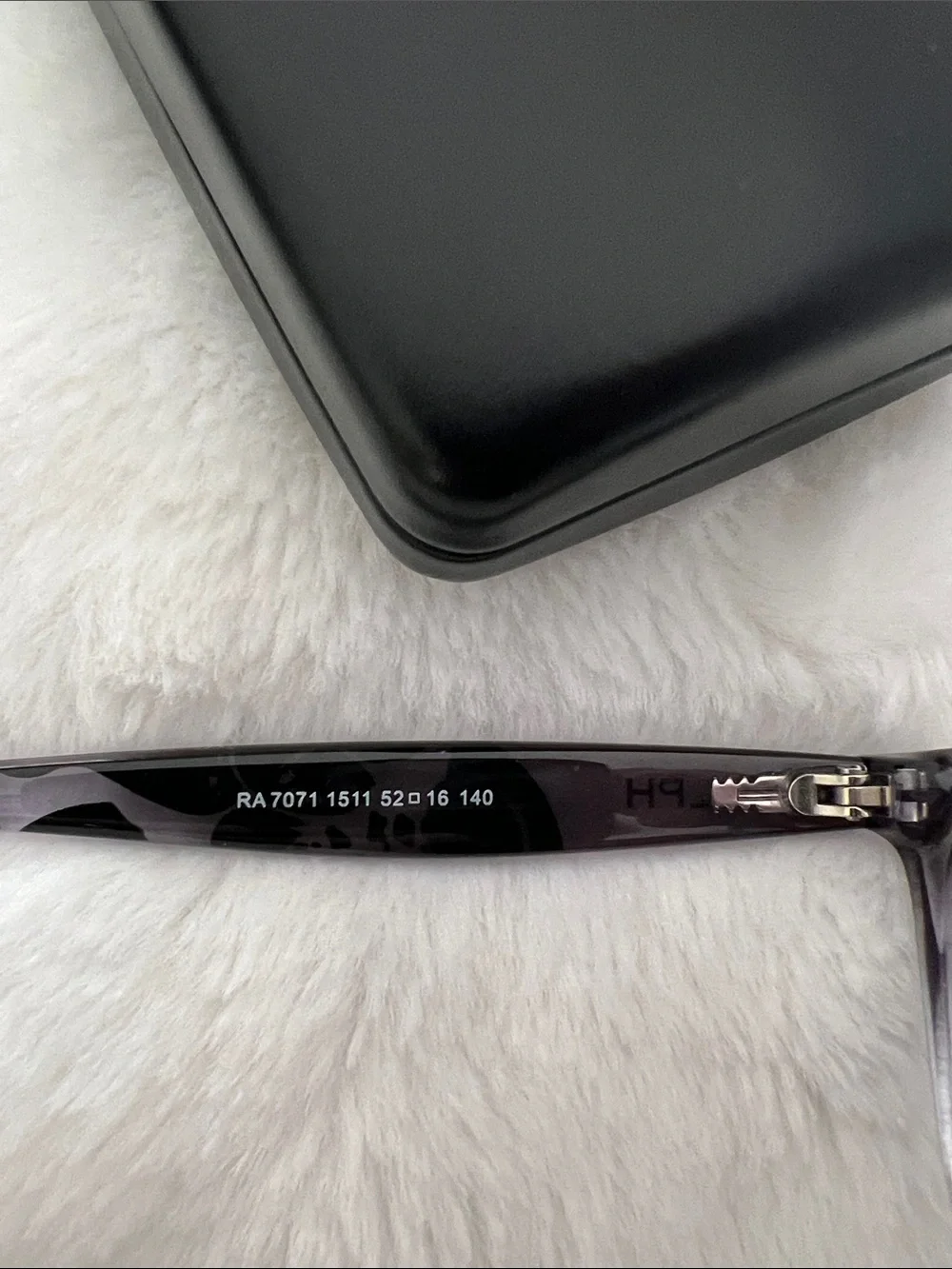 Ralph Lauren Clear Translucent Gray Women's Eye Glass Frame